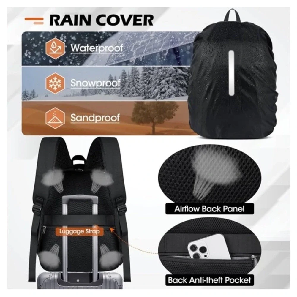 Camera Bag Backpack Professional for DSLR SLR Mirrorless Camera Waterproof